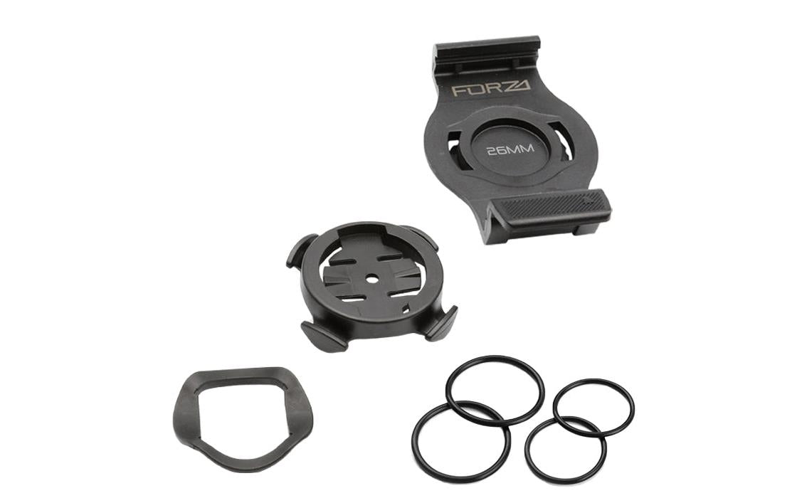 FORZA 26MM Easyfit Quarter-Turn Bike Mount For Garmin Watch