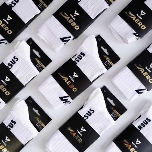 VERSUS White Lightning AERO Socks