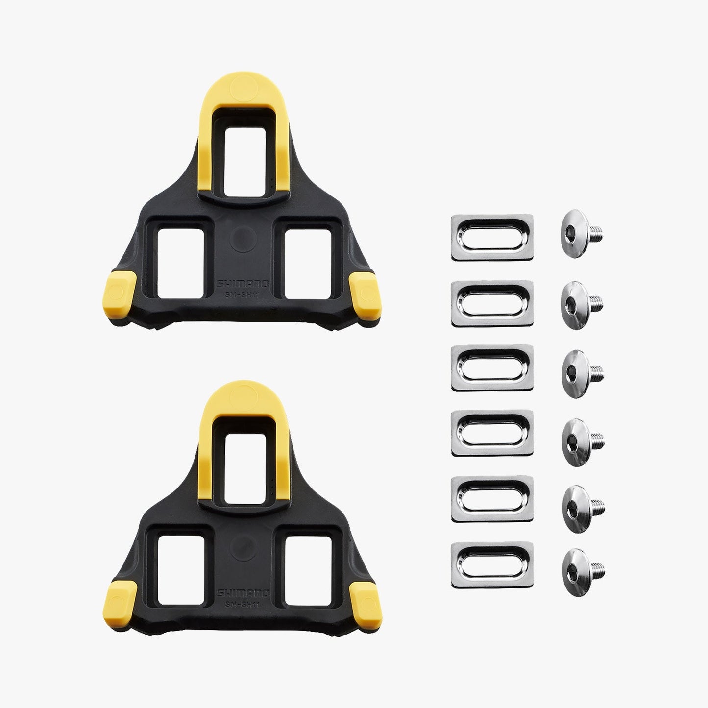 Shimano SM-SH11 6 Degree Float Cleats (Yellow)