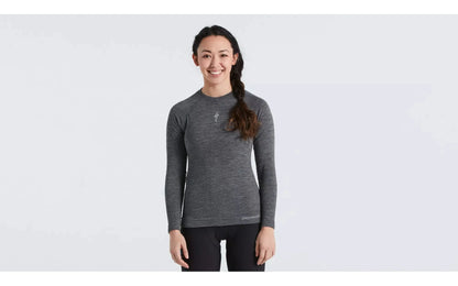 Women's Merino Seamless Long Sleeve Base Layer