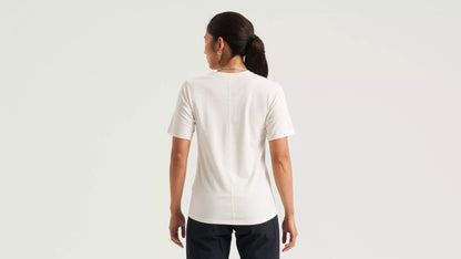 Women's Traction Short Sleeve Tee - Birch White