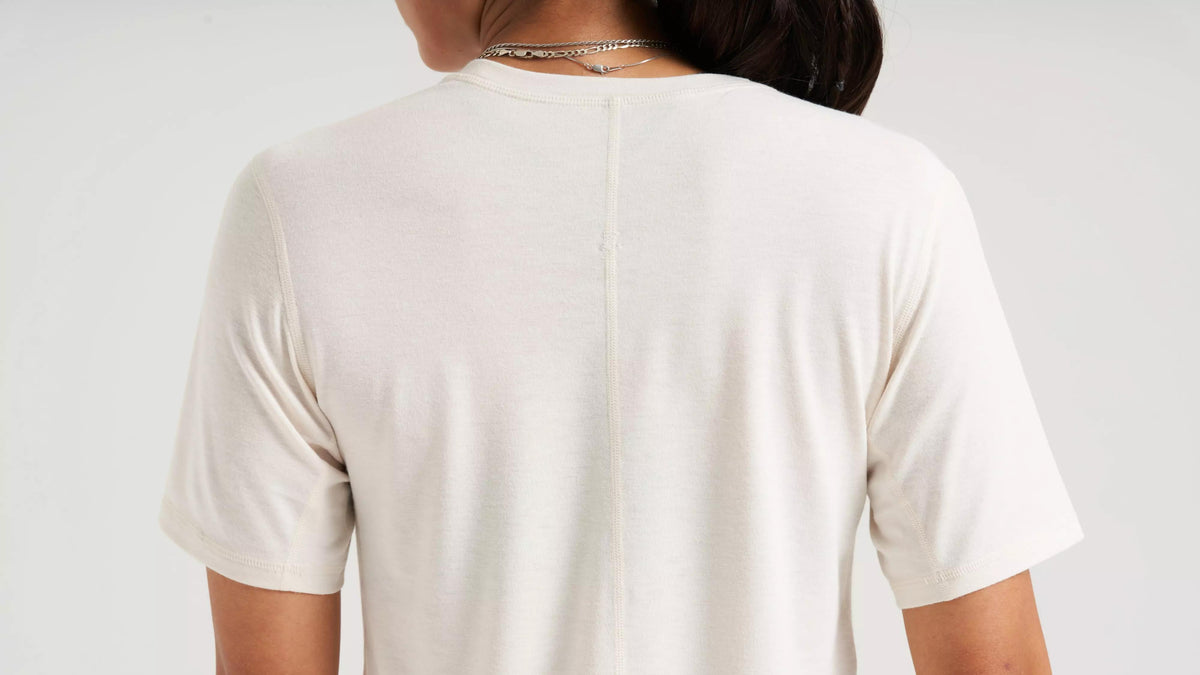Women's Traction Short Sleeve Tee - Birch White