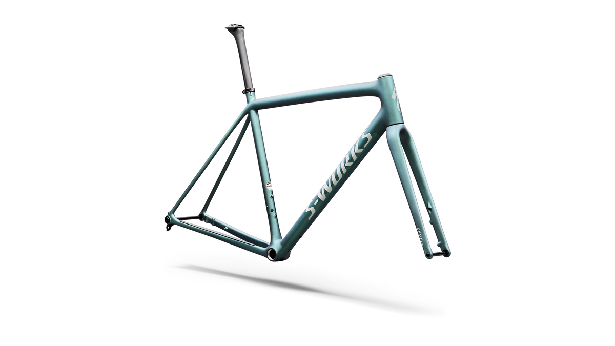 S-Works Crux Frameset - Premium Fjord / Dolomite Metallic