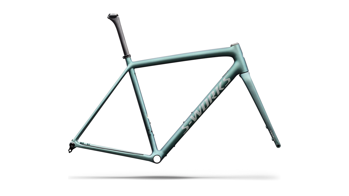 S-Works Crux Frameset - Premium Fjord / Dolomite Metallic
