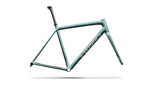 S-Works Crux Frameset - Premium Fjord / Dolomite Metallic