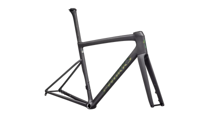 S-Works Tarmac SL8 Frameset - Ready to Paint - RTP Carbon / Chameleon Silver Green