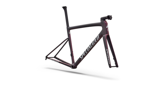 Tarmac SL8 Frameset - FACT 10r Carbon - Satin Carbon / Red Pearl / Metallic White Silver