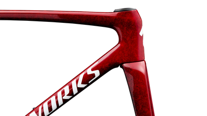 S-Works Tarmac SL9 Frameset with FACT 12r Carbon - Gloss Vivid Red / Tarmac Black / White