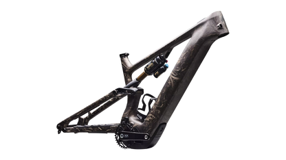 S-Works Turbo Levo 4 Frameset - Taupe / Gunmetal Strata / Metallic Obsidian