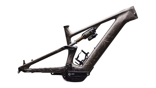 S-Works Turbo Levo 4 Frameset - Taupe / Gunmetal Strata / Metallic Obsidian
