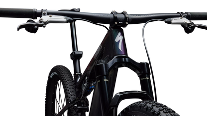 S-Works Epic 8 EVO - SRAM XX SL AXS - Gloss Carbon / Green to Purple Viavi Fade / Brushed Liquid Metal