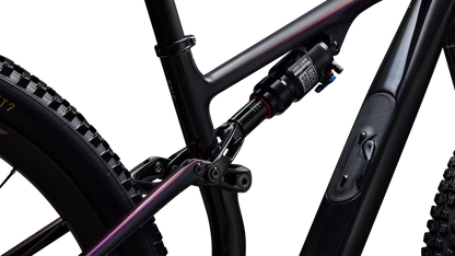 S-Works Epic 8 EVO - SRAM XX SL AXS - Gloss Carbon / Green to Purple Viavi Fade / Brushed Liquid Metal