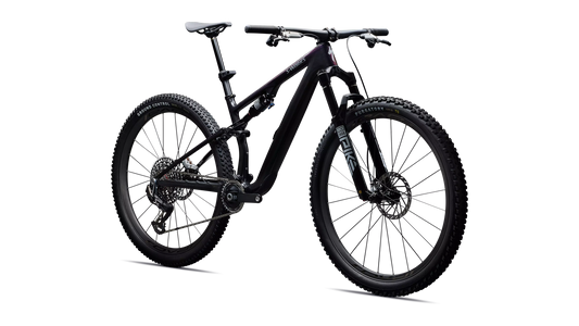 S-Works Epic 8 EVO - SRAM XX SL AXS - Gloss Carbon / Green to Purple Viavi Fade / Brushed Liquid Metal