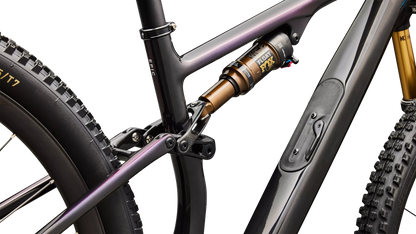 S-Works Epic 8 EVO - Shimano XTR Di2 - Gloss Carbon / Green to Purple Viavi Fade / Brushed Liquid Metal