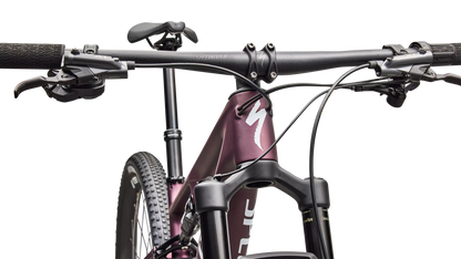 Epic 8 Expert - Shimano XT Di2 - Satin Bordeaux Metallic / White