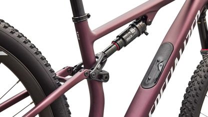 Epic 8 Expert - Shimano XT Di2 - Satin Bordeaux Metallic / White
