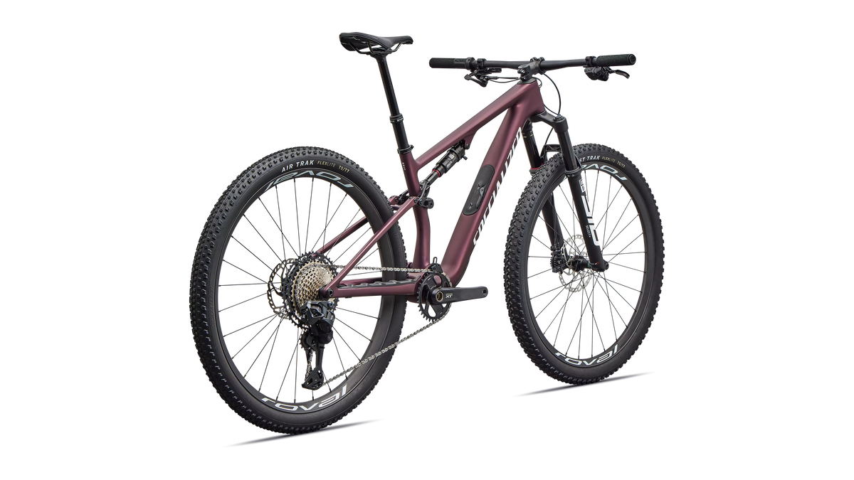 Epic 8 Expert - Shimano XT Di2 - Satin Bordeaux Metallic / White