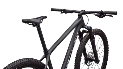 Epic Hardtail Comp (2026) - Satin Carbon / Metallic White Silver