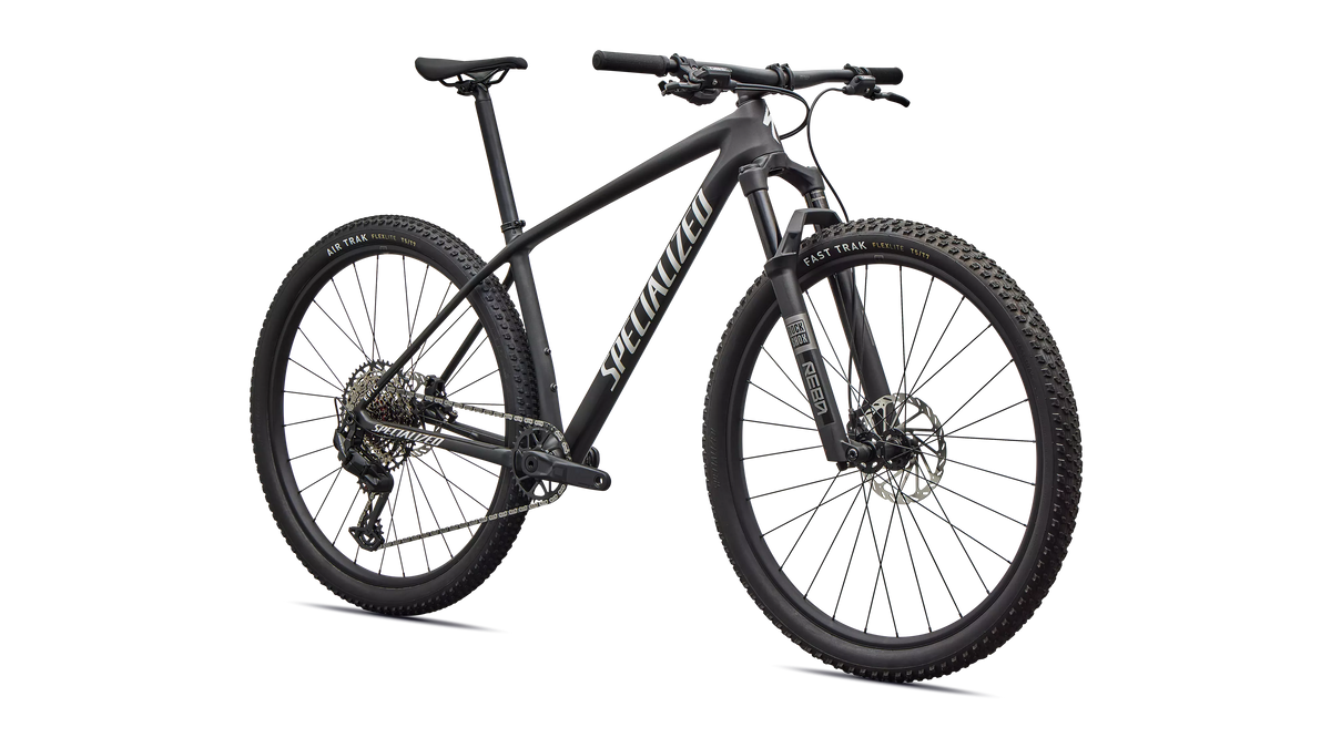 Epic Hardtail Comp (2026) - Satin Carbon / Metallic White Silver