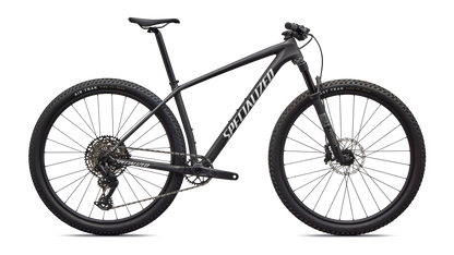 Epic Hardtail Comp (2026) - Satin Carbon / Metallic White Silver