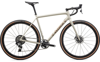 S-Works Crux - Gloss Birch Red Gold Pearl Speckle / Red Gold