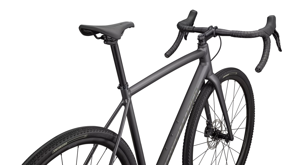 Crux DSW Comp - SRAM Apex XPLR - Satin Smoke / Oak Green