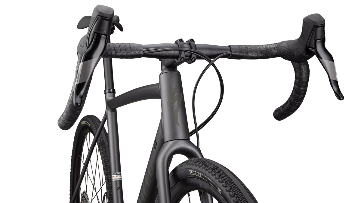 Crux DSW Comp - SRAM Apex XPLR - Satin Smoke / Oak Green