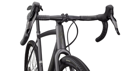 Crux DSW Comp - SRAM Apex XPLR - Satin Smoke / Oak Green