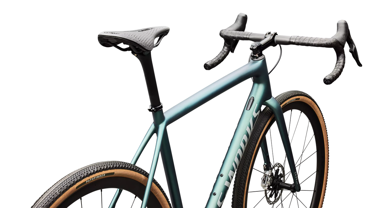 S-Works Crux - SRAM RED XPLR - Premium Fjord / Dolomite Metallic
