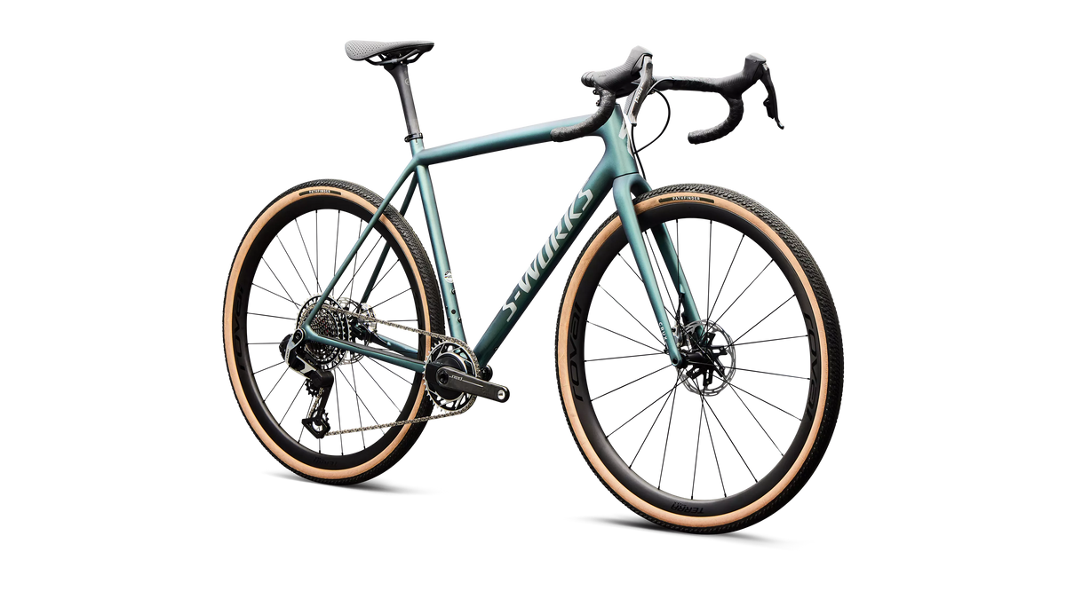 S-Works Crux - SRAM RED XPLR - Premium Fjord / Dolomite Metallic