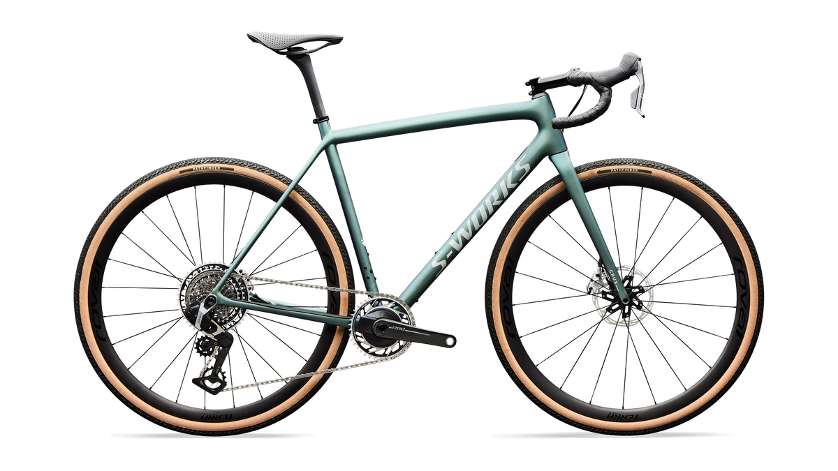 S-Works Crux - SRAM RED XPLR - Premium Fjord / Dolomite Metallic