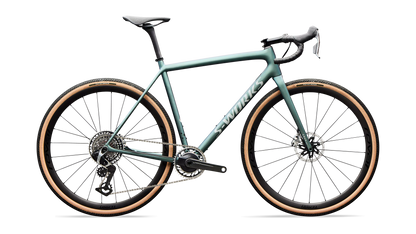 S-Works Crux - SRAM RED XPLR - Premium Fjord / Dolomite Metallic