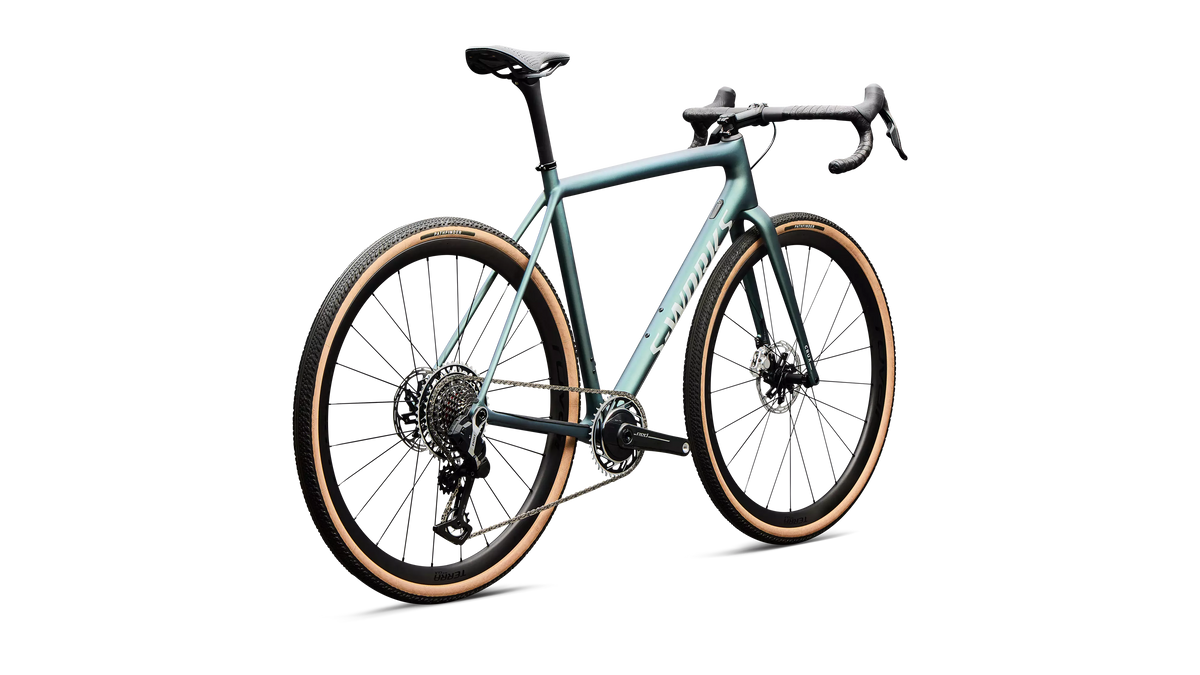 S-Works Crux - SRAM RED XPLR - Premium Fjord / Dolomite Metallic