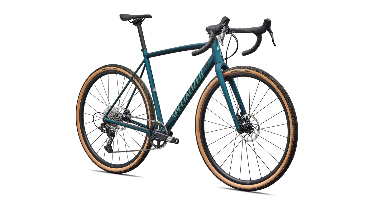 Crux DSW Comp - SRAM Apex XPLR - Emerald Metallic / Fjord Metallic