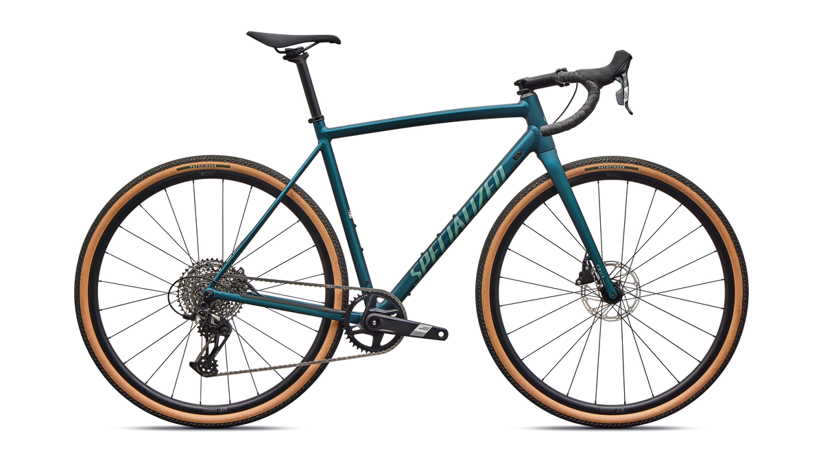 Crux DSW Comp - SRAM Apex XPLR - Emerald Metallic / Fjord Metallic