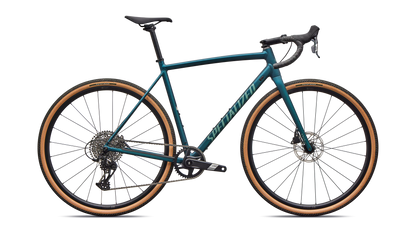 Crux DSW Comp - SRAM Apex XPLR - Emerald Metallic / Fjord Metallic