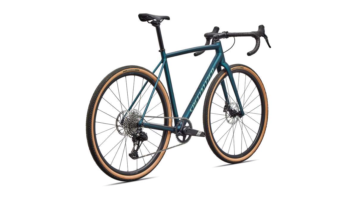 Crux DSW Comp - SRAM Apex XPLR - Emerald Metallic / Fjord Metallic