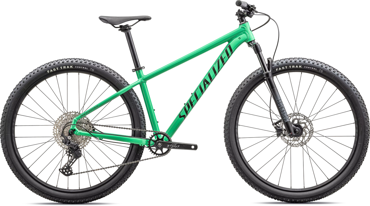 Rockhopper Expert (2024) - Gloss Electric Green / Dark Moss Green