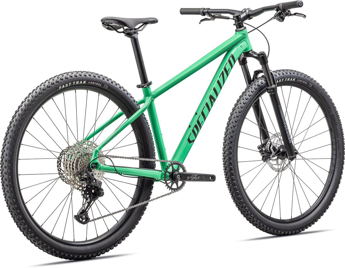 Rockhopper Expert (2024) - Gloss Electric Green / Dark Moss Green