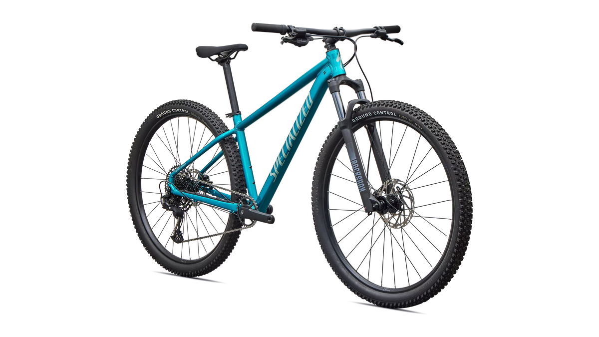 Rockhopper Comp (2027) - Gloss Teal Tint Aluminum / Agave Grey