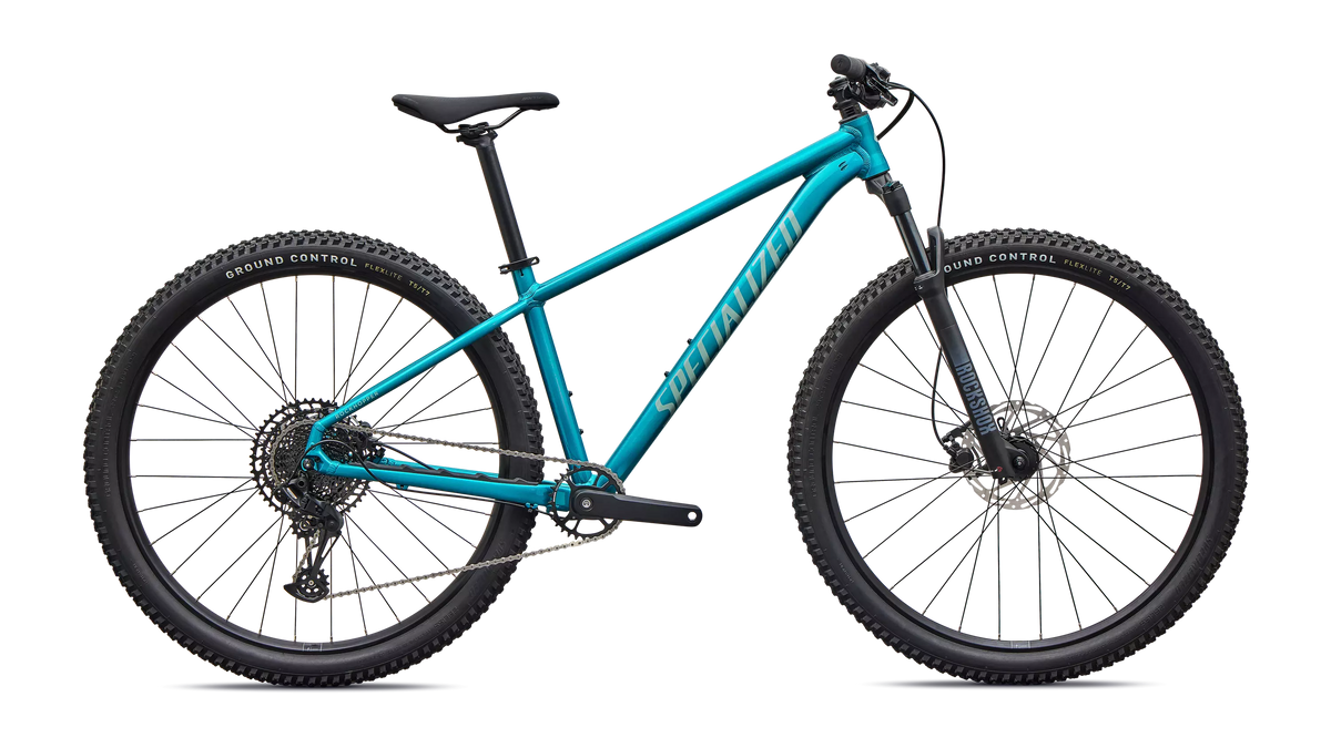 Rockhopper Comp (2027) - Gloss Teal Tint Aluminum / Agave Grey