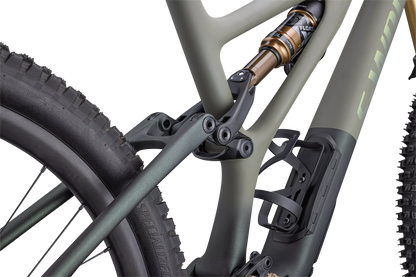 S-Works Stumpjumper LTD - Satin Oak Green / Oak Green Metallic / Gold Ghost Pearl