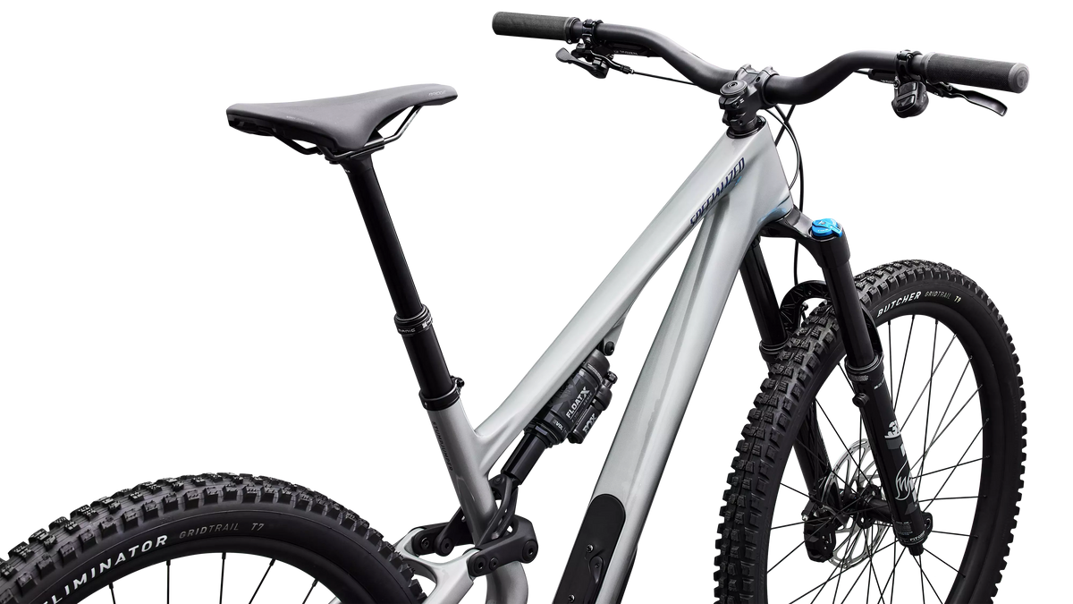 Stumpjumper 15 EVO Comp - Gloss Shadow Silver / Majesty Blue Metallic