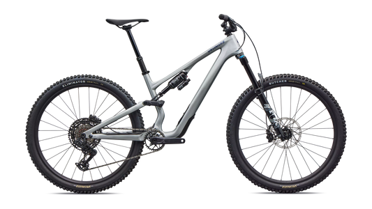 Stumpjumper 15 EVO Comp - Gloss Shadow Silver / Majesty Blue Metallic
