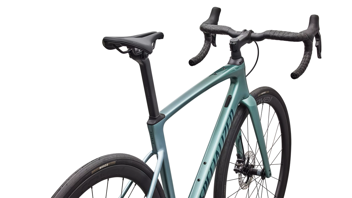 Roubaix SL8 Expert - Shimano Ultegra Di2 - Gloss Fjord Metallic / Pearl / Emerald Metallic