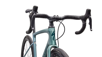 Roubaix SL8 Expert - Shimano Ultegra Di2 - Gloss Fjord Metallic / Pearl / Emerald Metallic