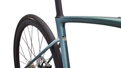 Roubaix SL8 Expert - Shimano Ultegra Di2 - Gloss Fjord Metallic / Pearl / Emerald Metallic