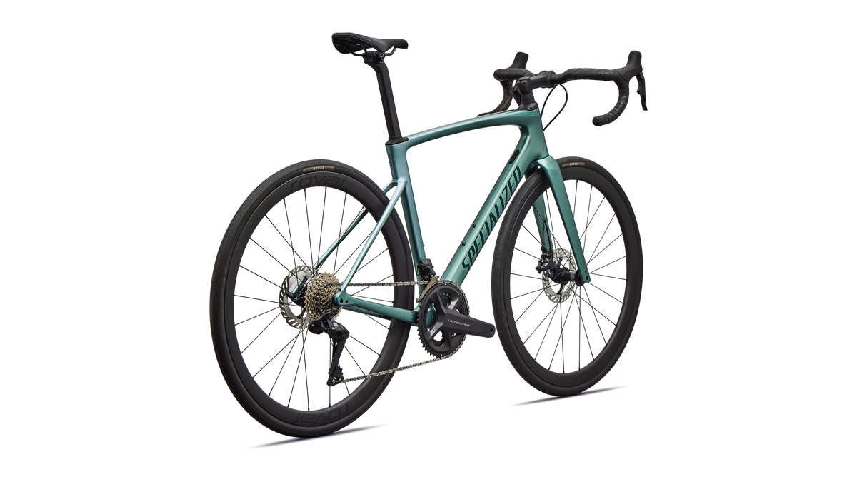 Roubaix SL8 Expert - Shimano Ultegra Di2 - Gloss Fjord Metallic / Pearl / Emerald Metallic