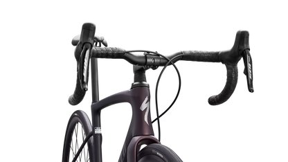 Roubaix SL8 Comp - Shimano 105 Di2 - Satin Solidity Metallic / Metallic Obsidian / Smoke
