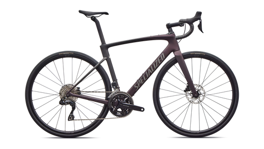 Roubaix SL8 Comp - Shimano 105 Di2 - Satin Solidity Metallic / Metallic Obsidian / Smoke